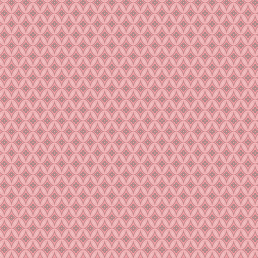 Fabric Riley Blake Coral Old Times Family Reunion by the Quarter Yard C18396-CORAL