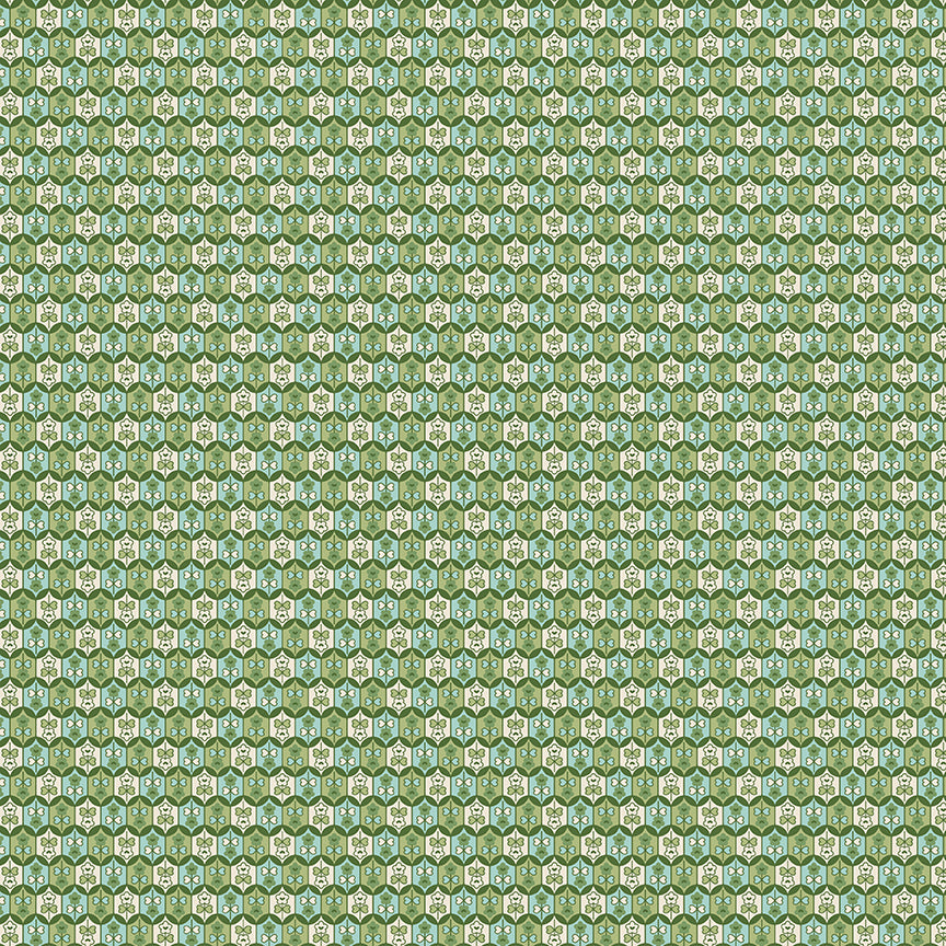 Fabric Riley Blake Basil Cousin Family Reunion by the Quarter Yard C18397-BASIL