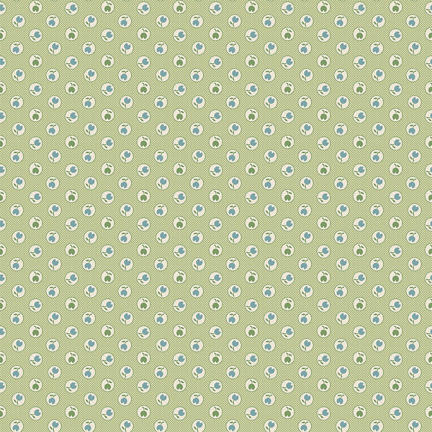 Fabric Riley Blake Lettuce Singsong Family Reunion by the Quarter Yard C18408-LETTUCE
