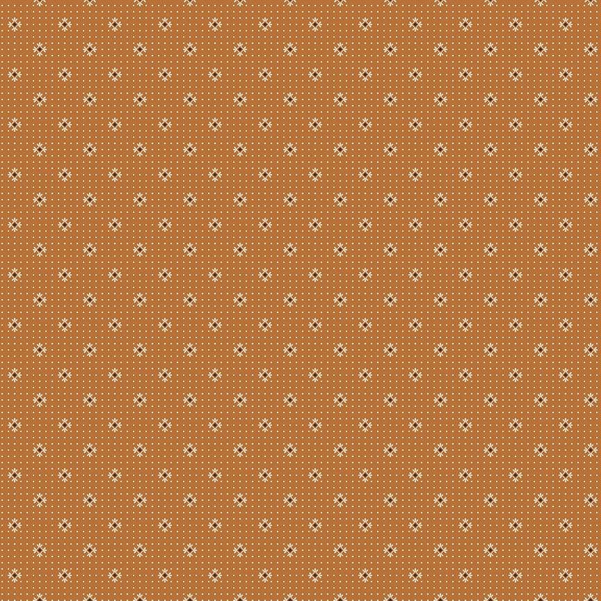 Fabric Riley Blake Caramel S’mores Family Reunion by the Quarter Yard C18410-CARAMEL