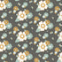 Fabric Riley Blake Dark Gray Main Bees and Blossoms by the Quarter Yard C18430-DKGRAY