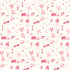 Fabric Riley Blake Off White Postmarked Love Bloom & Heart by the Quarter Yard C18442-OFFWHITE