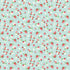 Fabric Riley Blake Aqua Berry Patch Bloom & Heart by the Quarter Yard C18444-AQUA