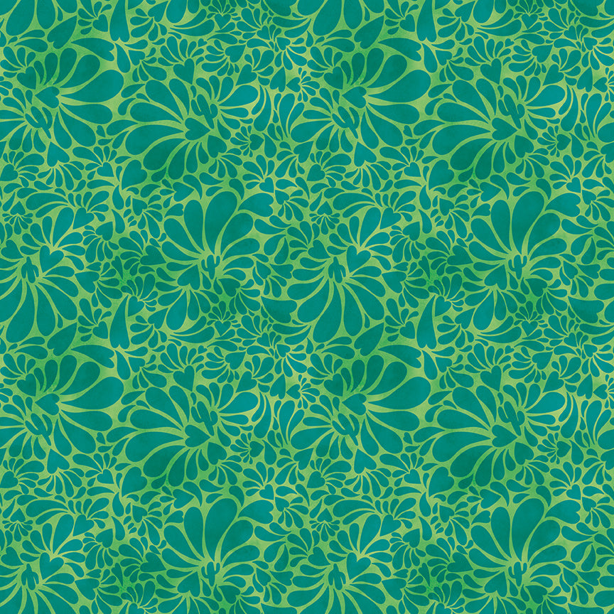 Fabric Riley Blake Green Tonal Cactus Cacti & Charm by the Quarter Yard C18452-GREEN