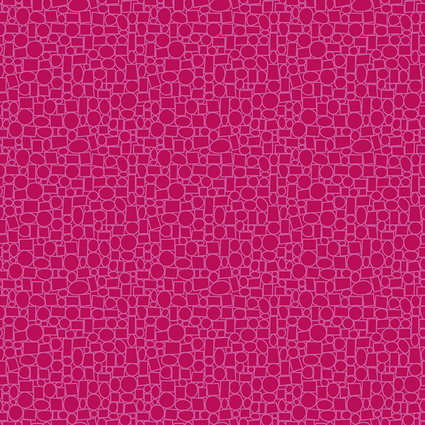Fabric Riley Blake Fuchsia Cobblestones Quilt in Color by the Quarter Yard C18511-FUCHSIA