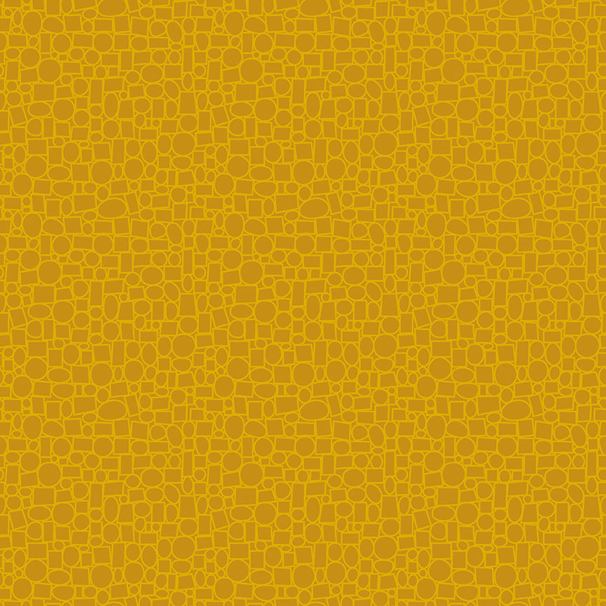Fabric Riley Blake Mustard Cobblestones Quilt in Color by the Quarter Yard C18511-MUSTARD