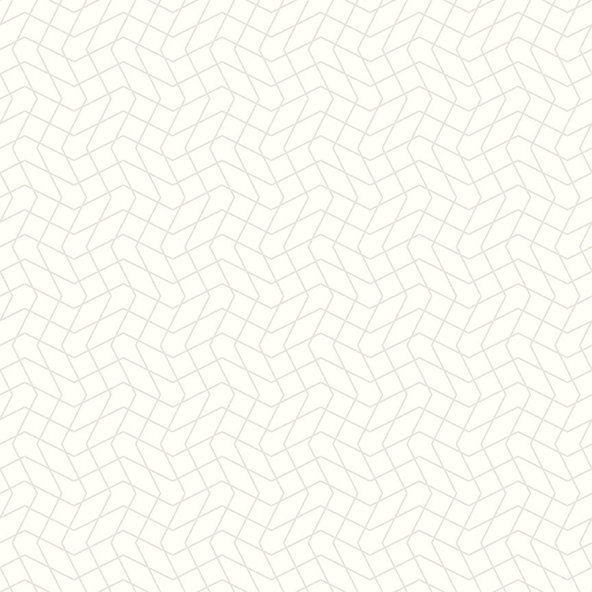 Fabric Riley Blake White Gray Wavy Grid Quilt in Color by the Quarter Yard C18513-WHITEGRAY
