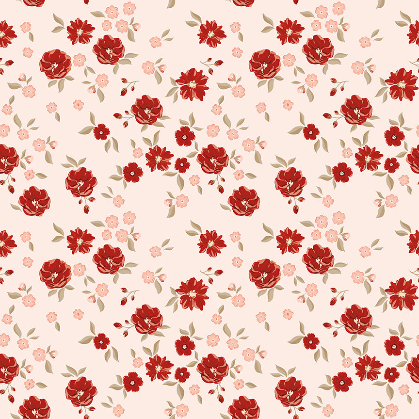 Fabric Riley Blake Pink Floral To My Love by the Quarter Yard C18581-PINK