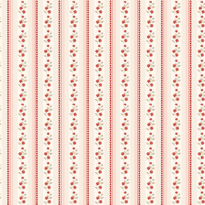 Fabric Riley Blake Pink Stripes To My Love by the Quarter Yard C18583-PINK