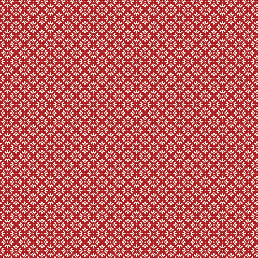Fabric Riley Blake Red Graphic To My Love by the Quarter Yard C18584-RED