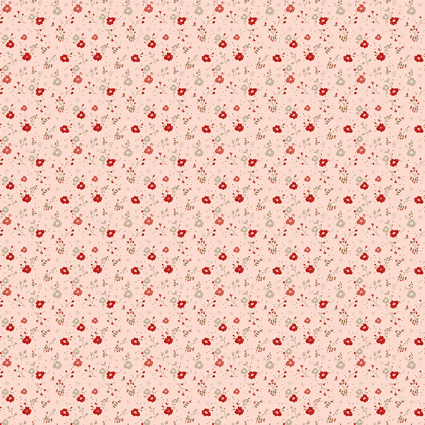 Fabric Riley Blake Pink Delicate Floral To My Love by the Quarter Yard C18586-PINK