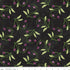 Fabric Riley Blake Black Medallions Amethyst & Ivy by the Quarter Yard C18621-BLACK