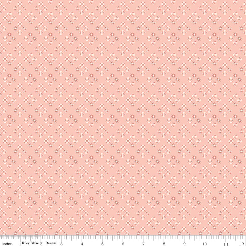 Fabric Riley Blake Pink Daisy Promise of Spring by the Quarter Yard C18774-PINK