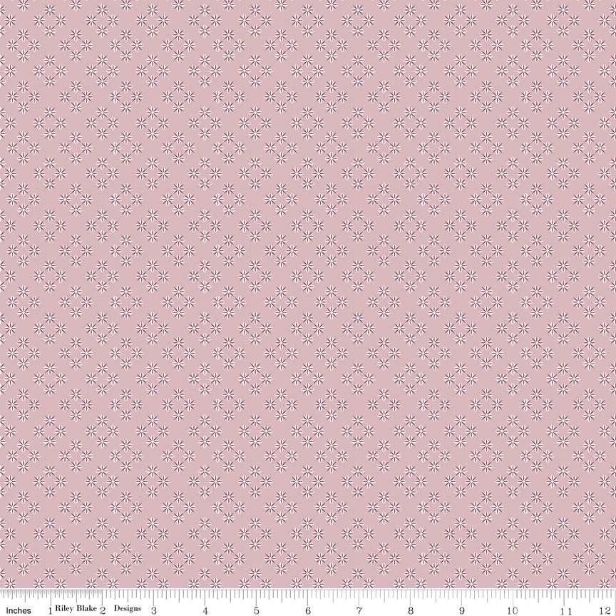 Fabric Riley Blake Purple Daisy Promise of Spring by the Quarter Yard C18774-PURPLE