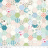 Fabric Riley Blake Blue Hexies Ashmere by the Quarter Yard C18891-BLUE