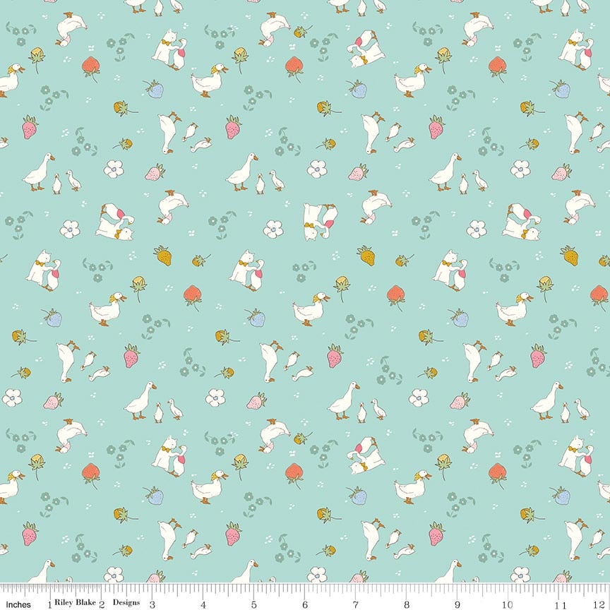 Fabric Riley Blake Songbird Friends Ashmere by the Quarter Yard C18893-SONGBIRD