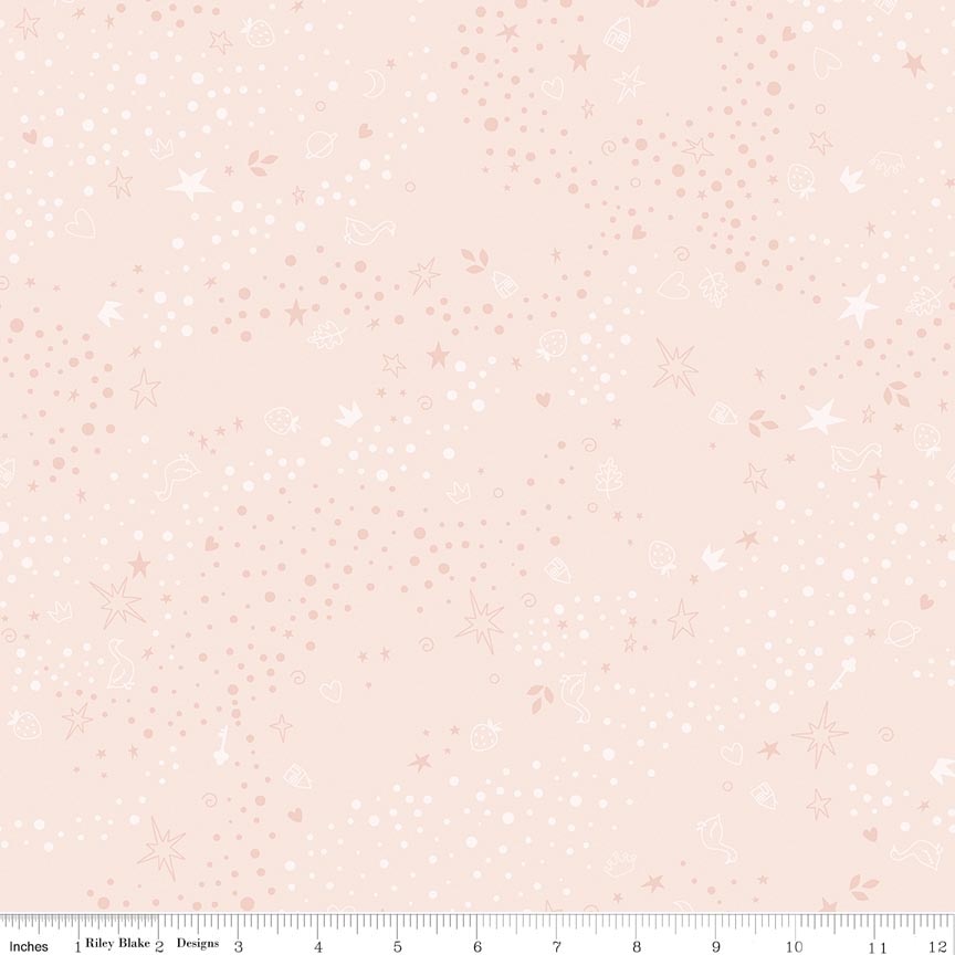 Fabric Riley Blake Ballerina Storybook Basic by the Quarter Yard C365-BALLERINA