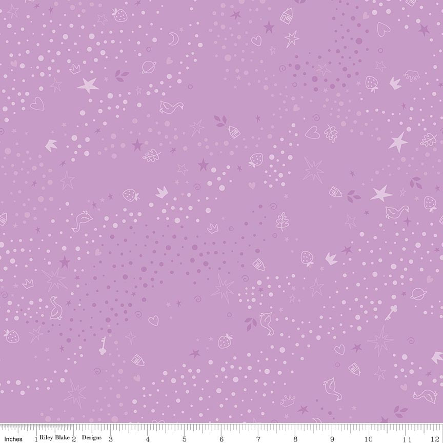 Fabric Riley Blake Crocus Storybook Basic by the Quarter Yard C365-CROCUS