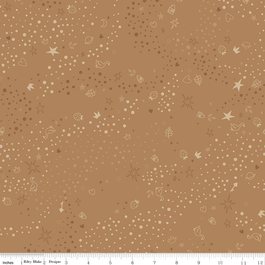 Fabric Riley Blake Maple Storybook Basic by the Quarter Yard C365-MAPLE