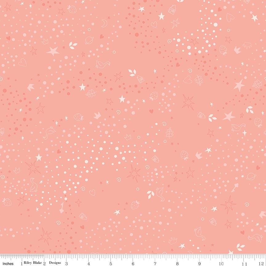 Fabric Riley Blake Parfait Storybook Basic by the Quarter Yard C365-PARFAIT