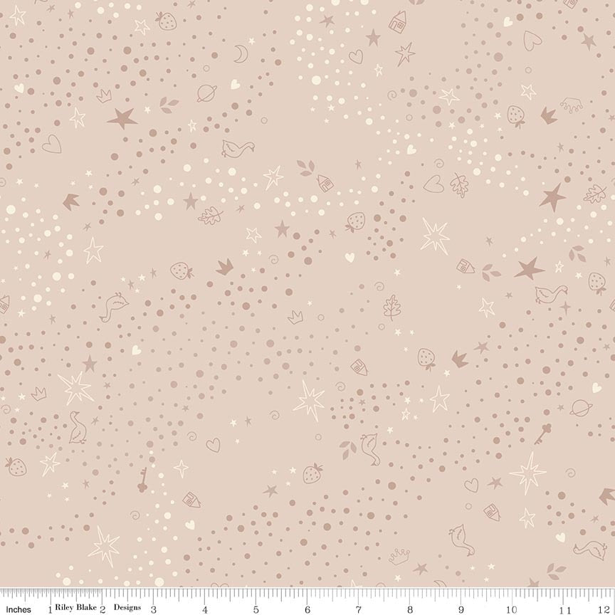 Fabric Riley Blake Wheat Storybook Basic by the Quarter Yard C365-WHEAT