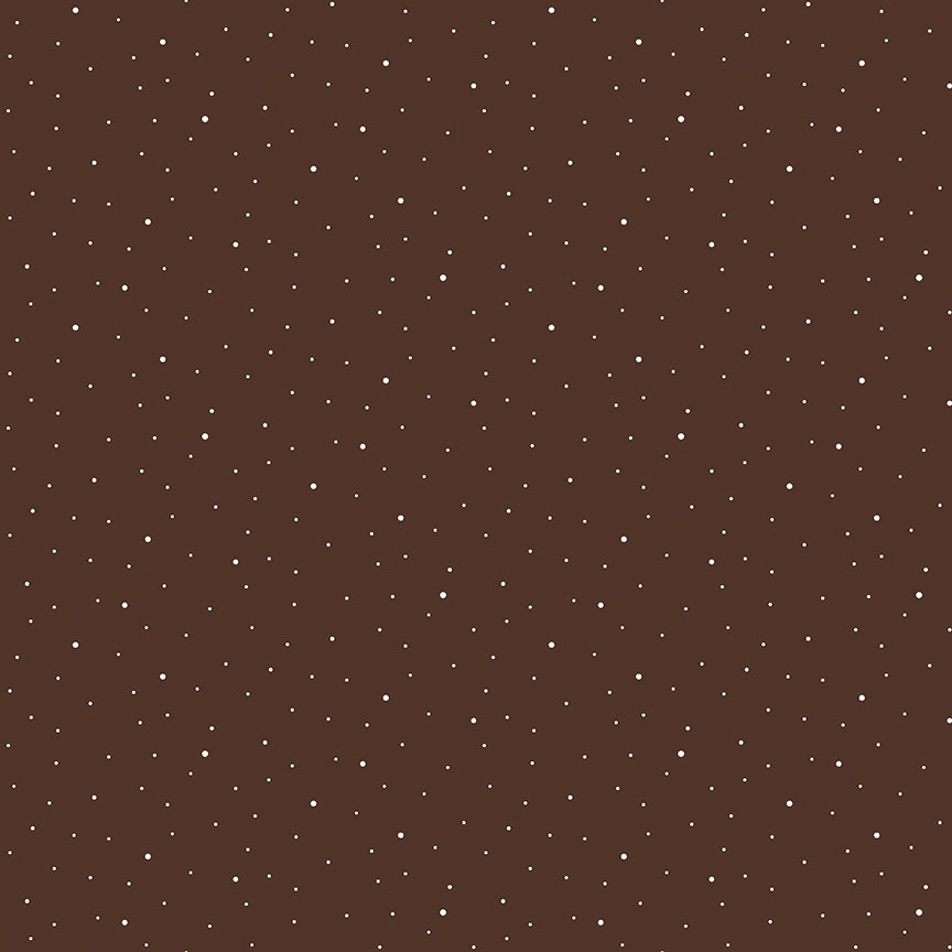 Fabric Riley Blake Brownie Dapple Dot by the Quarter Yard C640-BROWNIE