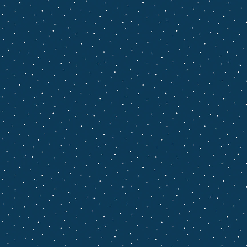 Fabric Riley Blake Oxford Blue Dapple Dot by the Quarter Yard C640-OXFORDBLUE