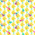 Fabric P & B Textiles White/Yellow Daisies & Butterflies Color Crush by the Quarter Yard 6326-WY