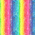 Fabric P & B Textiles Multi Rainbow Hearts Color Crush by the Quarter Yard 6328-MU