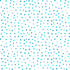 Fabric P & B Textiles White/Blue/Teal Dots Color Crush by the Quarter Yard 6331-WBT