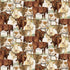 Fabric Riley Blake Cream Herd of Cattle The Homestead by the Quarter Yard CD18231-CREAM
