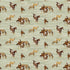 Fabric Riley Blake Green Horses The Homestead by the Quarter Yard CD18234-GREEN