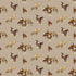 Fabric Riley Blake Tan Horses The Homestead by the Quarter Yard CD18234-TAN