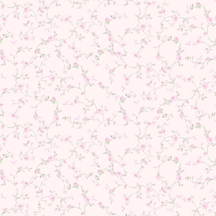 Fabric Timeless Treasures Lemonade Floral Vines Tiny Dancer by the Quarter Yard CD4336-LEMONADE