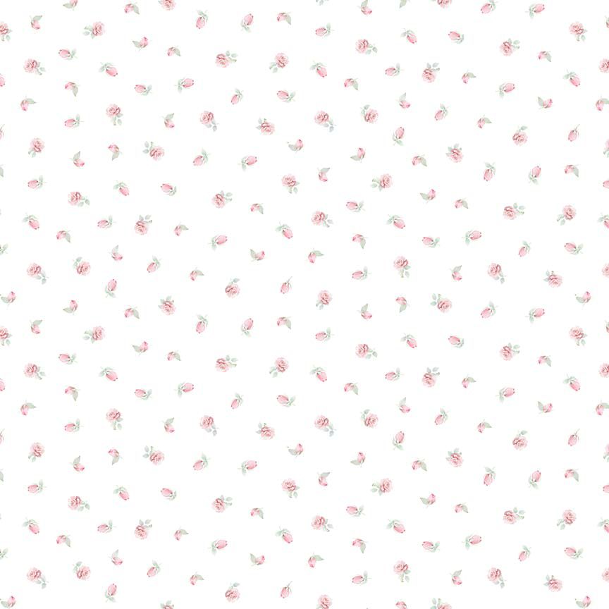 Fabric Timeless Treasures Buds Rosebuds Tiny Dancer by the Quarter Yard CD4337-BUDS
