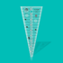 Creative Grids 22-1/2 Degree Triangle Ruler CGRT225 for Sale at World Weidner