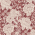Fabric P & B Textiles Raspberry Vintage Floral Charlotte 108" Wide Back by the Quarter Yard 6408-R
