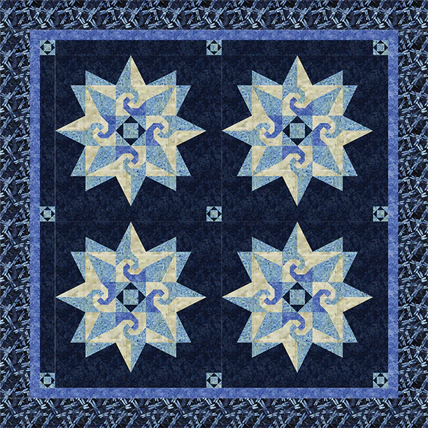 Studio 180 Design Calypso Quilting Pattern MOD016 for Sale at World Weidner