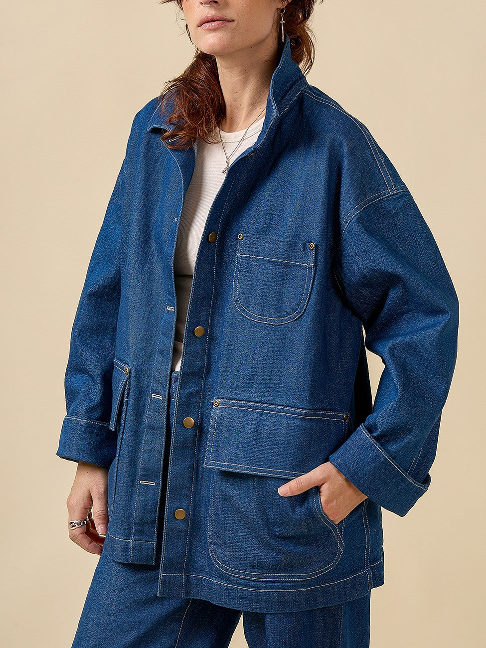 Closet Core Patterns Fowler Barn Coat and Quilted Jacket Pattern CCP043