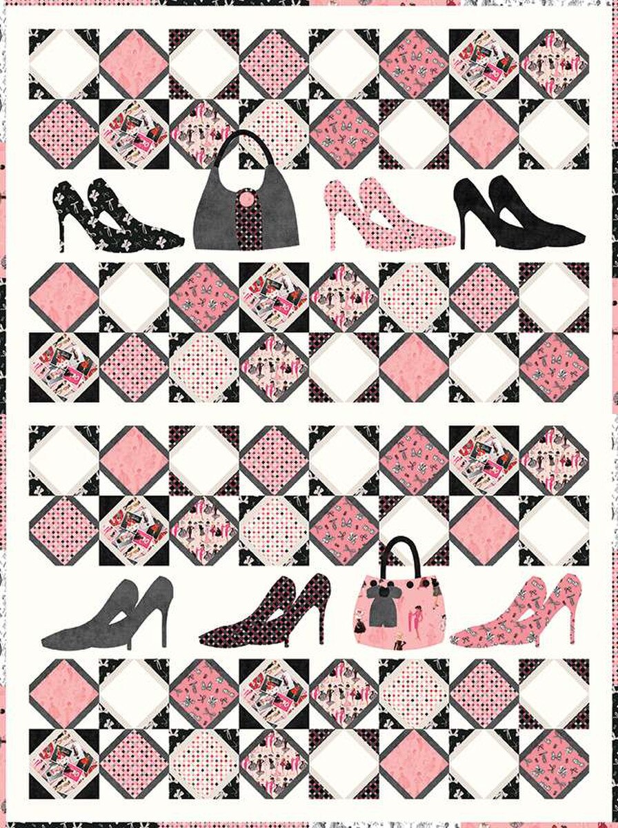 Coach House Designs Barbie Style Quilt Pattern P250-BARBIESTYLE