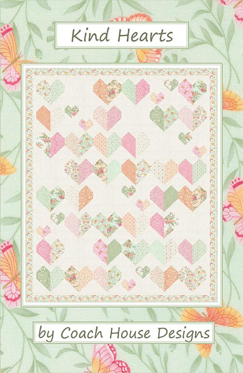 Coach House Designs Kind Hearts Quilt Pattern CHD-2519
