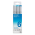 Copic 6 Sketch Markers in a blue and white packaging, featuring three markers with light blue, medium blue, and dark blue tips.