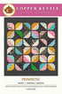 Copper Kettle Quilt Company quilt pattern cover with geometric patchwork design