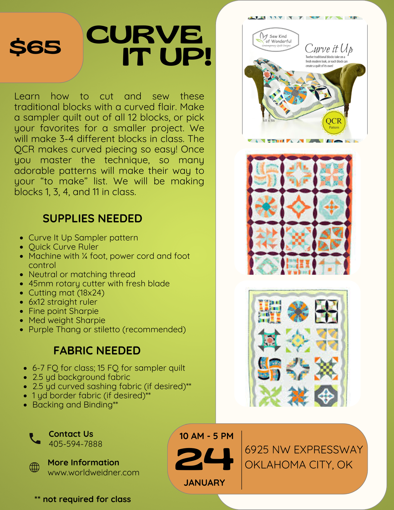 Curve It Up! Class 1/24/26