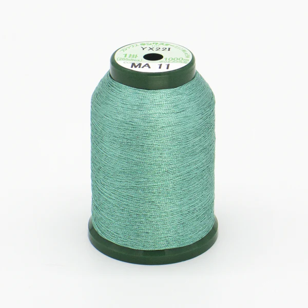 DIME Kingstar Metallic Embroidery Thread Spool 1000M Aqua A470011 for Sale at World Weidner