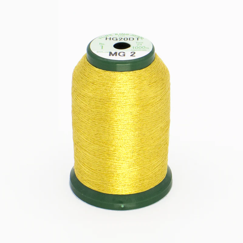 DIME Kingstar Metallic Embroidery Thread Spool 1000M Gold 3 A470022 for Sale at World Weidner