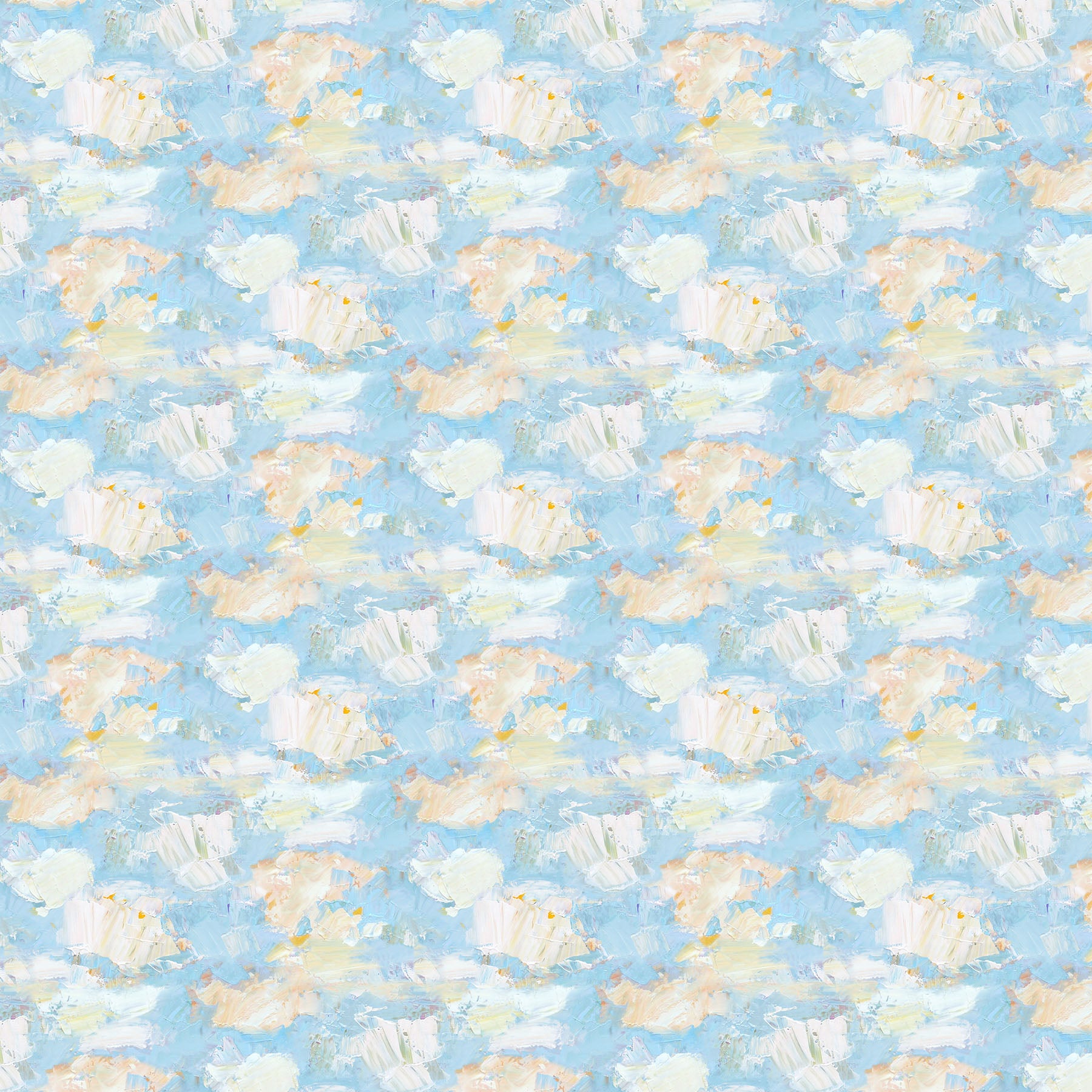 Fabric Northcott Light Blue Sky Canoe Lake by the Quarter Yard 29235-43