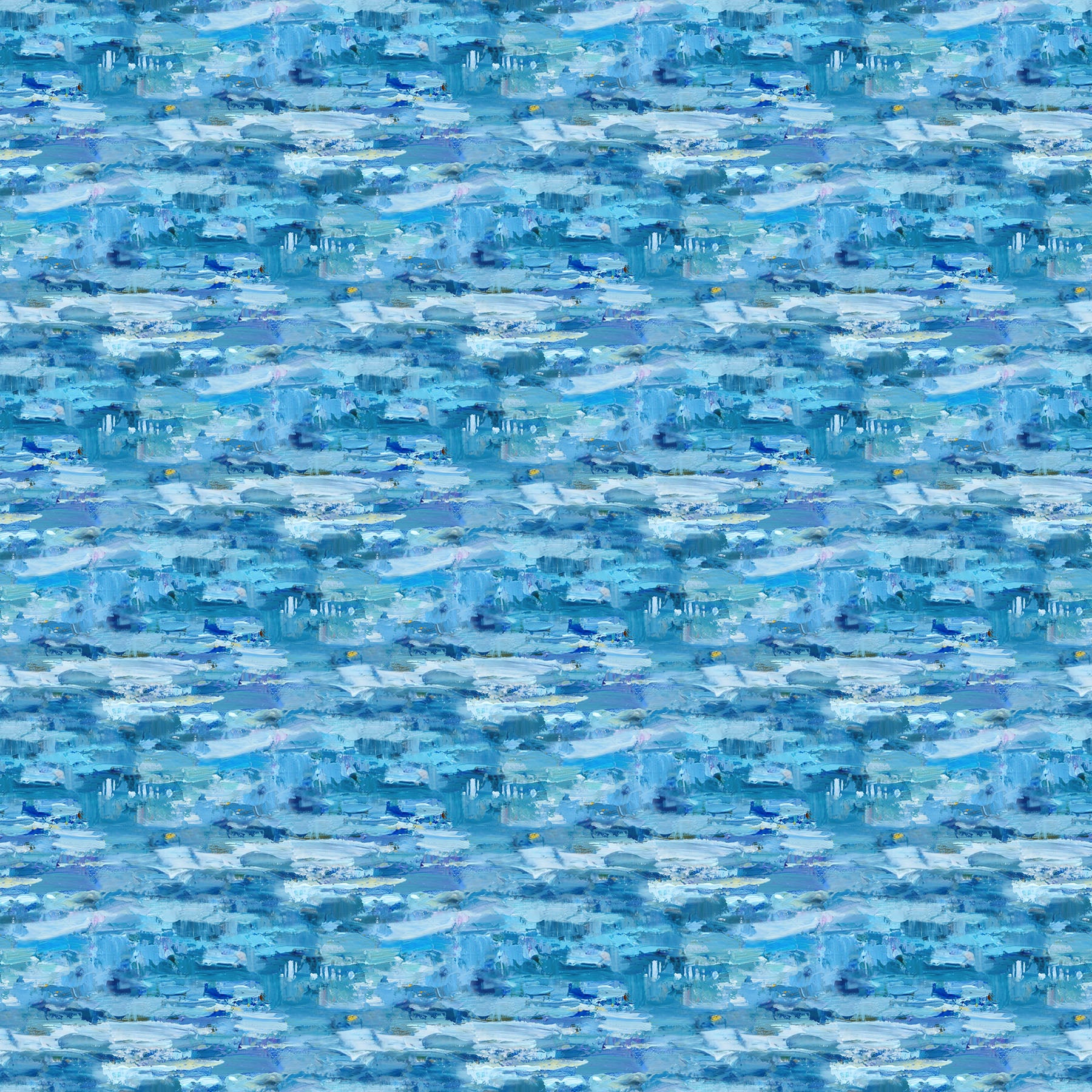 Fabric Northcott Blue Multi Water Canoe Lake by the Quarter Yard 29236-44
