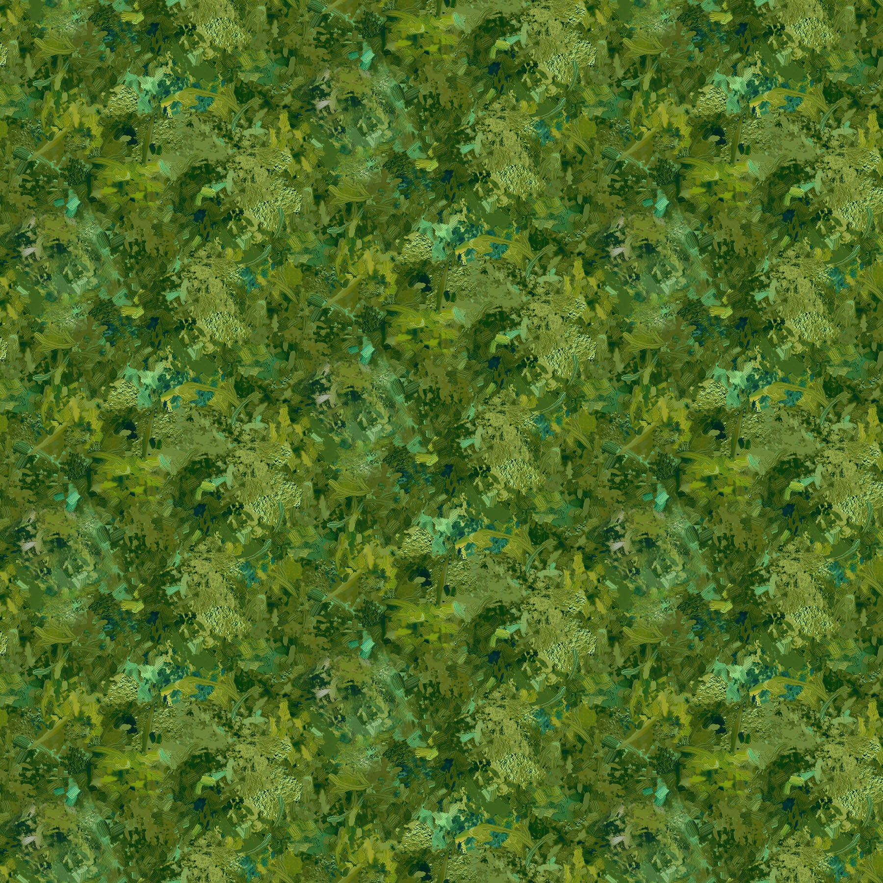Fabric Northcott Green Multi Texture Canoe Lake by the Quarter Yard 29238-78
