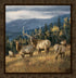 Fabric Northcott Brown Multi Highland Ridge Quilt Panel DP29380-36